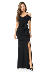 Lenovia 5206 Techno Crepe Bridesmaids Dress